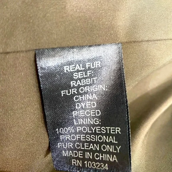 Real Fur Rabbit Vest - Picture 6 of 6